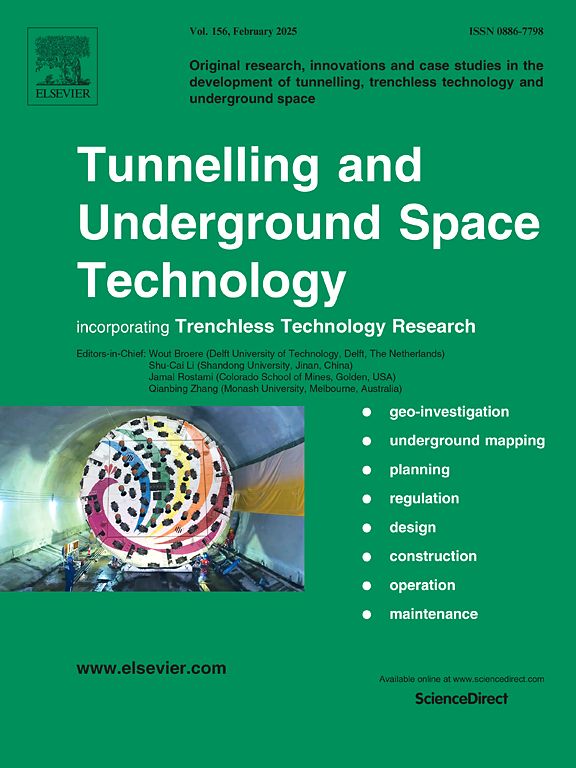 Go to journal home page - Tunnelling and Underground Space Technology